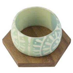  Brazalete de madera PULSERAS ÉTNICAS NG