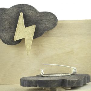  Broche tormenta BROCHES DECOUPAGE MADERA-RESINA